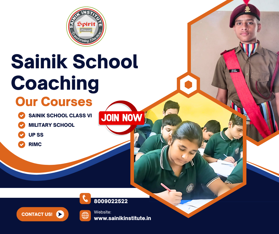 Best Sainik School Coaching in Lucknow | Sainik Institute Lucknow